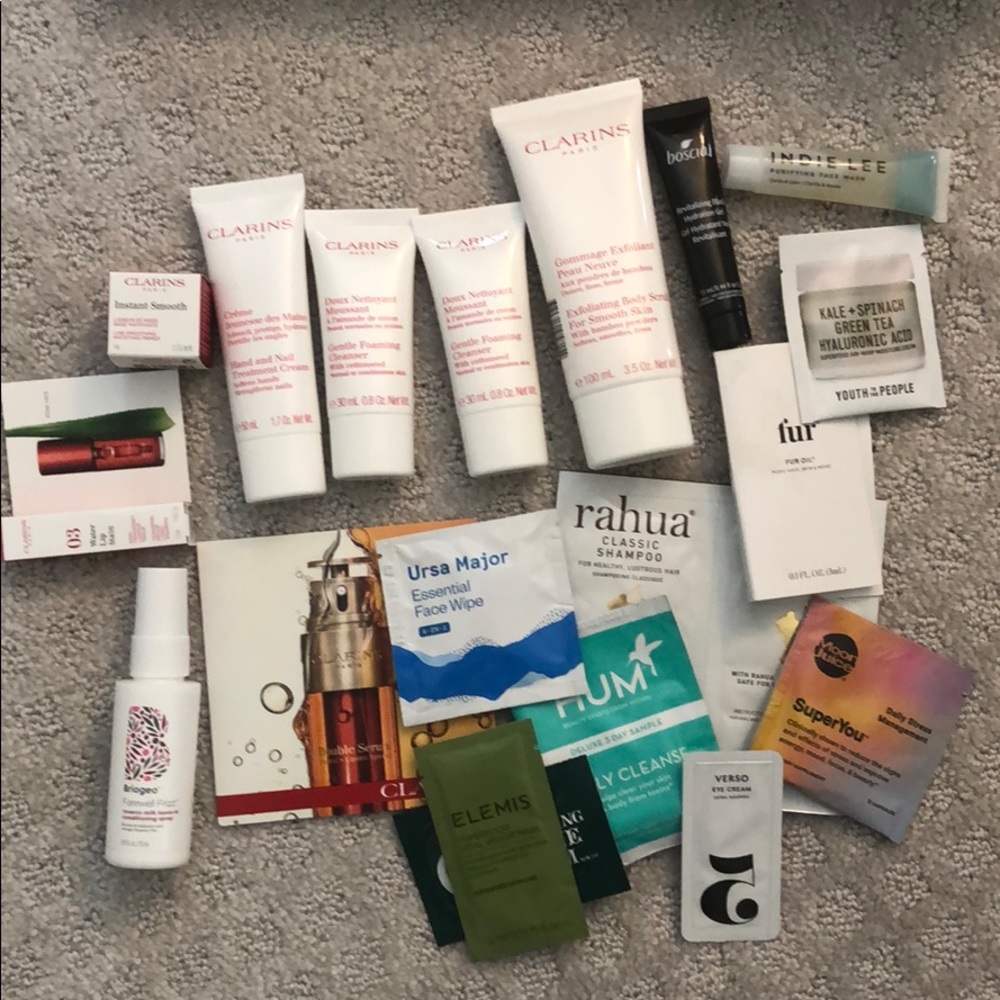 Clarins samples